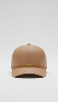 Sleek Nylon Gold-Detail Daypack